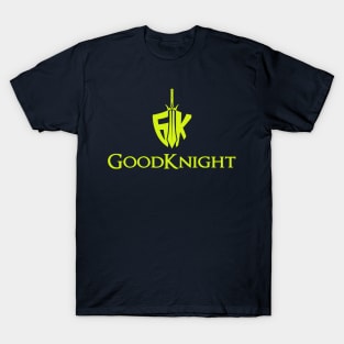 GoodKnight: A Comedy Rap Duo- Navy 2 T-Shirt